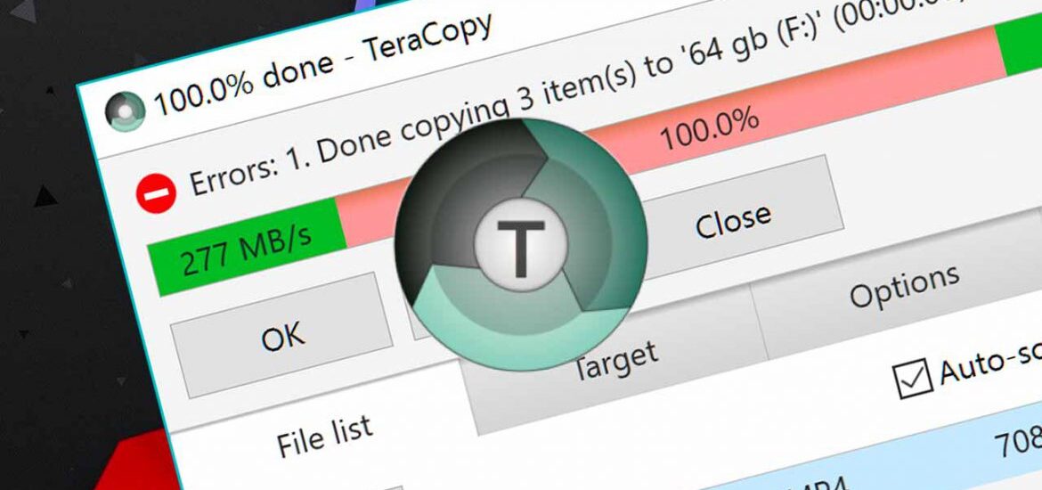 تحميل برنامج تيرا كوبي tera copy نسخ الملفات الكبيرة بسرعة للكمبيوتر