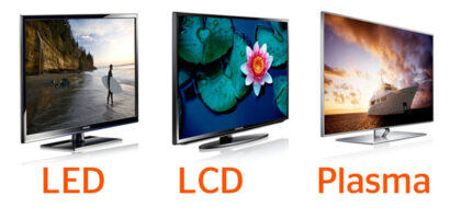 الفرق بين شاشات LCD و LED و Plasma وأيهما أفضل؟ كل ما تريد معرفته